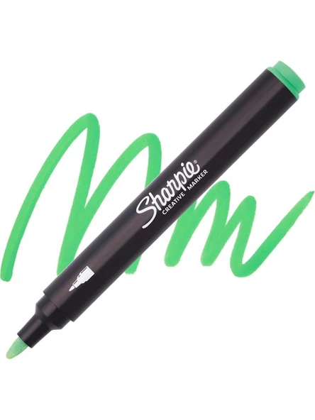 SHARPIE AKRILIK MARKOR YUVARLAK UC YESIL 2218066 ürün görseli 1
