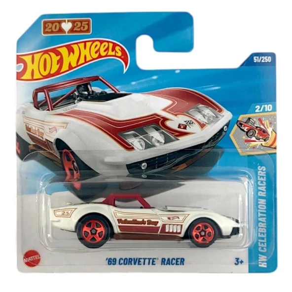 Hot Wheels Tekli Arabalar '69 Corvette Racer HYX01 ürün görseli 1
