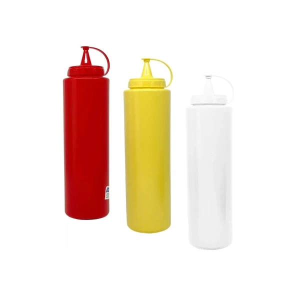 TİTİZ 1000 ML SOS ŞİŞESİ AP-9419 KARMA RENK ürün görseli 1