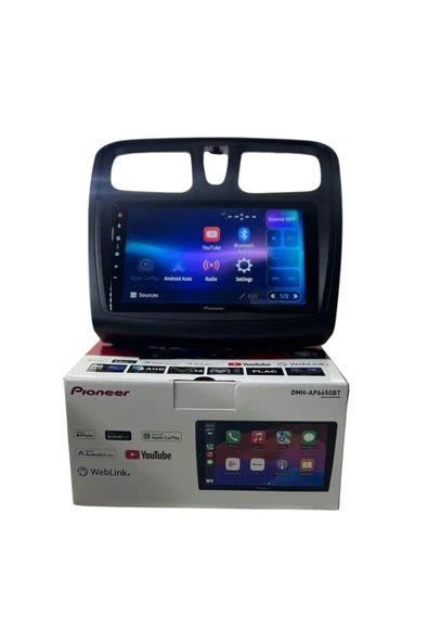 Renault Symbol PİONEER 4-64 TAM PROFESYONEL OEM MULTİMEDİA ürün görseli 1
