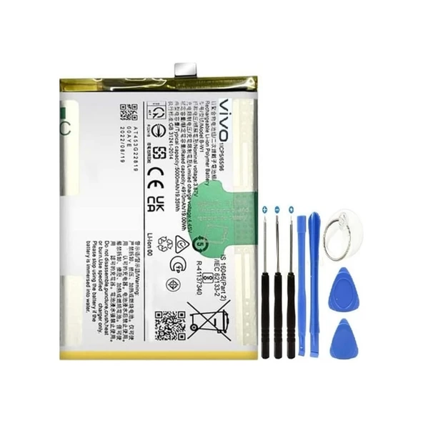Vivo Y35 Pil Batarya +tamir Seti 5000 Mah ürün görseli 1
