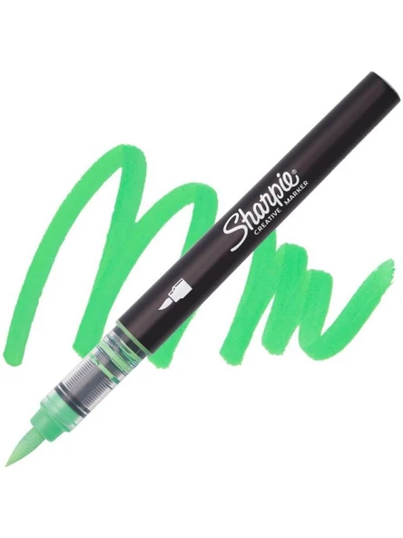 SHARPIE AKRILIK MARKOR FIRCA UC ZUMRUT YESILI 2218 ürün görseli 1