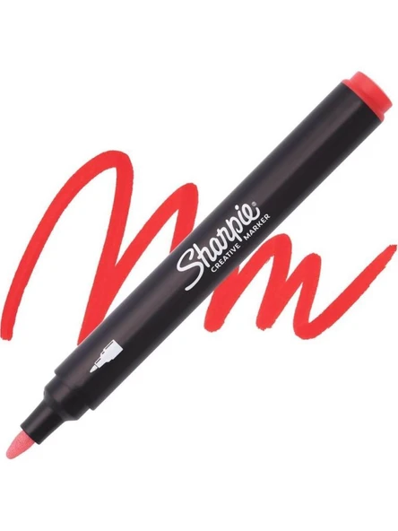 SHARPIE AKRILIK MARKOR YUVARLAK UC KIRMIZI 2218119 ürün görseli 1