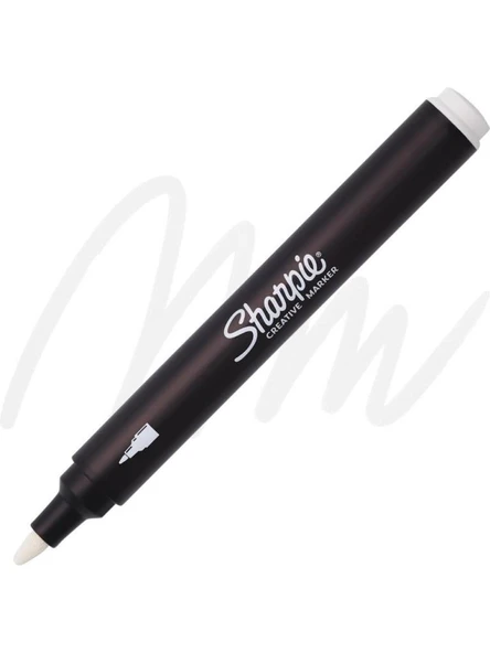SHARPIE AKRILIK MARKOR YUVARLAK UC BEYAZ 2218126 ürün görseli 1