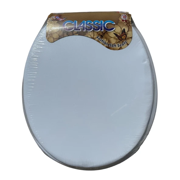 Sim Classic Süngerli Klozet Kapağı Plastik ürün görseli 1