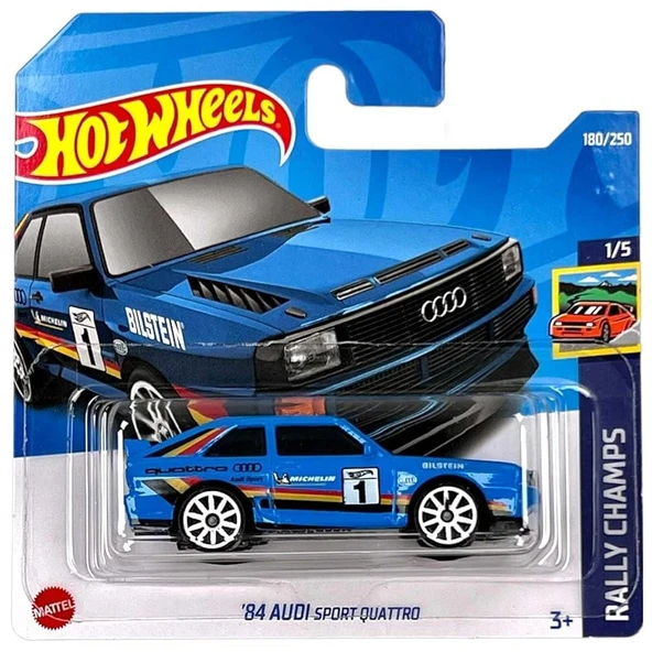 Hot Wheels Tekli Arabalar 84 Audi Sport Quattro HCX60 ürün görseli 1