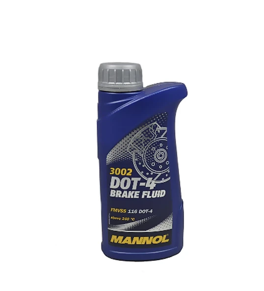 Mannol 3002 DOT-4 Brake Fluıd Hidrolik Fren Yağı 455 Gr. ürün görseli 1
