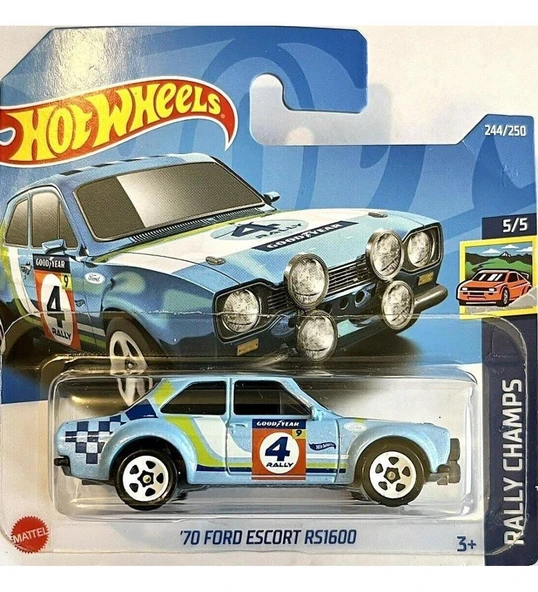 Hot Wheels Tekli Arabalar 70 Ford Escort RS1600 HCV30 ürün görseli 1
