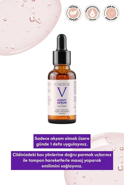 VİAVİOR VOLANS GECE CİLT SERUMU - Resim 4