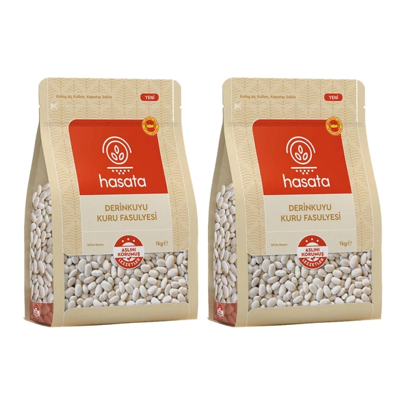 Hasata Derinkuyu Kuru Fasulye 1000 gr x 2 Adet ürün görseli 1