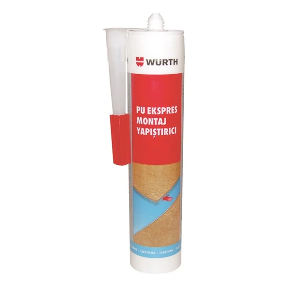 Würth Pu Ekspres Montaj Yapıştırıcı Sarı 310 ML ürün görseli 1