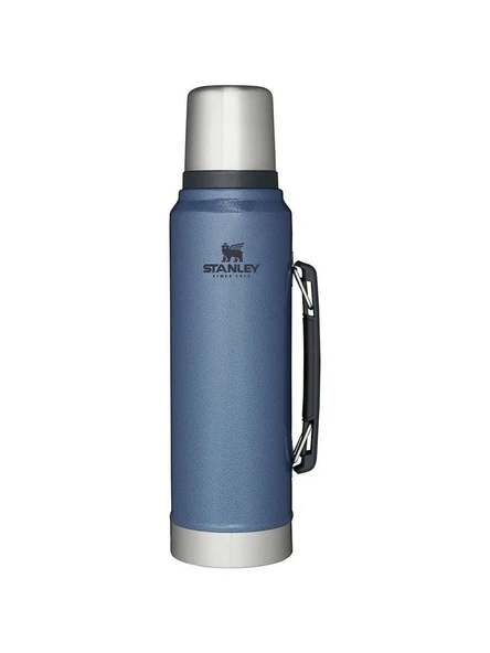 Stanley 1.1qt  Classic Vac Btl H. Lake Eu Legendary Termos | 1.0L Mavi 10-08266-058 ürün görseli 1