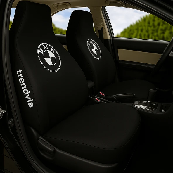 Oto Servis Tipi Penye Ön Arka Koltuk Kılıfı  BMW Uyumlu Tam Koruma Seti ürün görseli 1