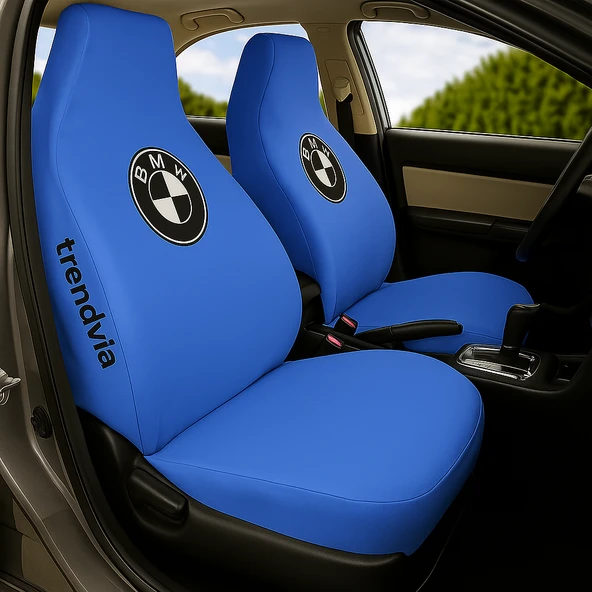 BMW Uyumlu Esnek Penye Oto Koltuk Kılıfı  Ön ve Arka Koltuk Takımı ürün görseli 1