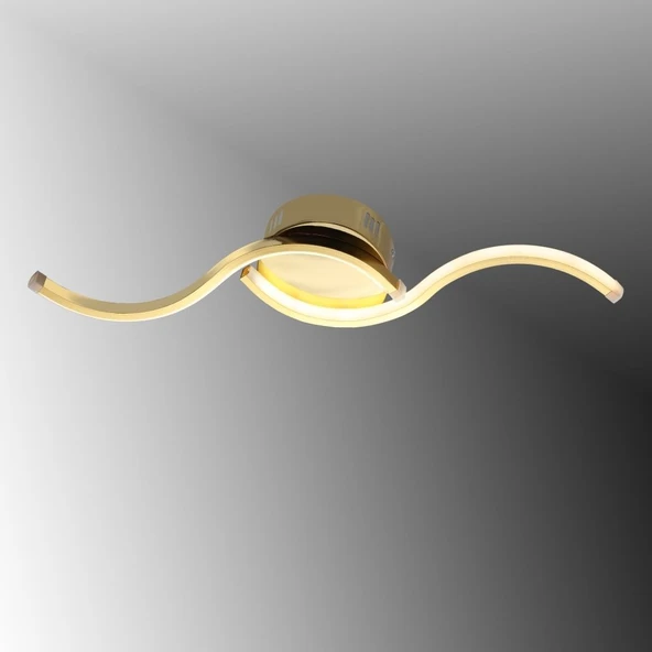 TT605-SR Martı Model Çocuk-Antre-Küçük Oda Gold Sarı Kaplama Led Avize ürün görseli 1