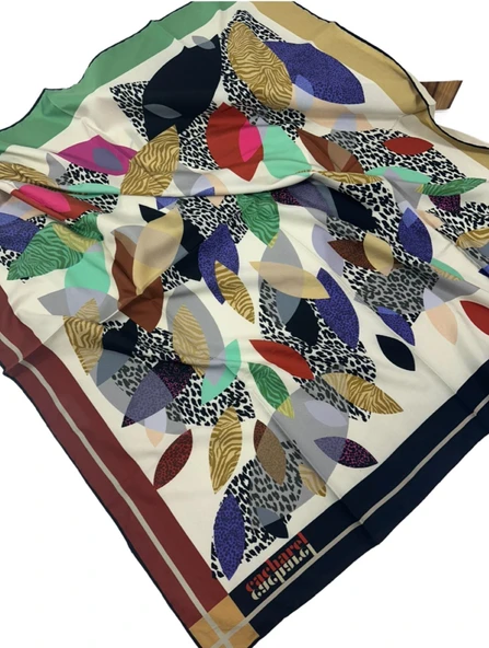 Tivil Eşarp - Polyester Twill Kumaş - 7980314 - Resim 4