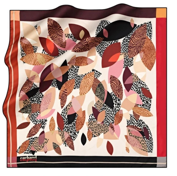 Tivil Eşarp - Polyester Twill Kumaş - 7980314 - Resim 2