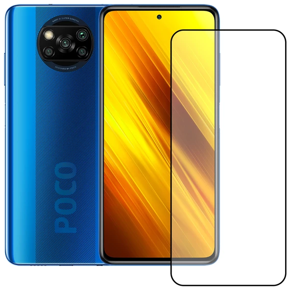 Bufalo Xiaomi Poco X3 NFC Ekran Koruyucu 9D Temperli Cam ürün görseli 1