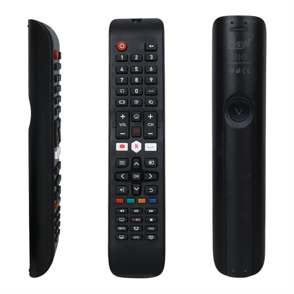 Hey Küçük Kalıp Sunny Axen Woon Hilevel Preo Elton Netflix Youtube Tuşlu Lcd Led TV Kumanda ürün görseli 1