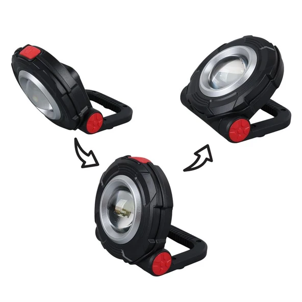 Powermaster PM-26075 3W COB Ledli Uyarı Lambası - Resim 2