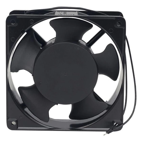 Powermaster DP12038A Metal 220 Volt Kasa Fan (12X12x3.8 Cm) ürün görseli 1