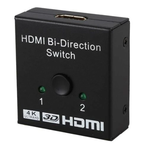 Powermaster PM-19903 Çift Yönlü 2 Port HDMI Splitter Çoklayıcı Birleştirici Switch ürün görseli 1