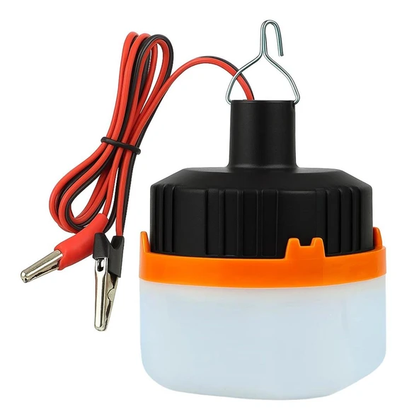Powermaster HT-A11 12 Volt Siyah Led Lamba Krokodil Maşalı Uçlu 21 SMD Ledli ürün görseli 1