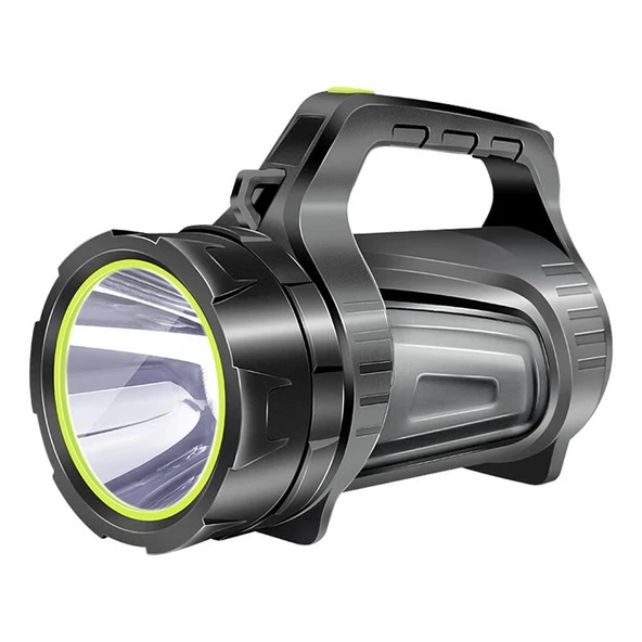 Powermaster Ledli Uzun Menzilli Şarjlı Kamp Tipi Işıldak Fener JS-881D ürün görseli 1
