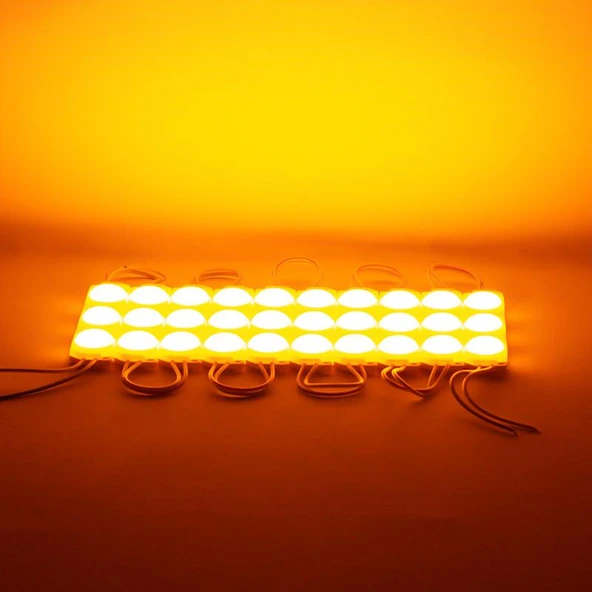 Powermaster 24 Volt 1.5 Watt Sarı 2835 Modül Led - Resim 2