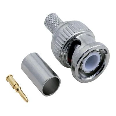 BNC RG59 Erkek Sıkmalı Konnektör ürün görseli 1