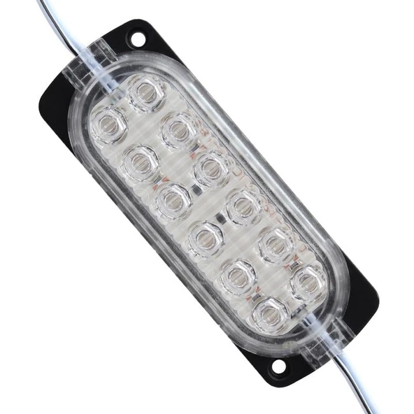 Powermaster Parlak Yanıp Sönen RGB 24 Volt 1.2 Watt  2835 Modül Led ürün görseli 1