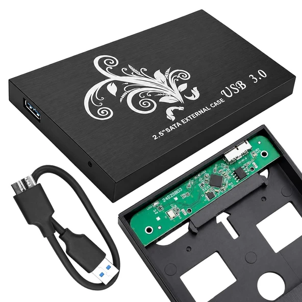 Powermaster PM-5791 2.5" SATA USB 3.0 Harici Harddisk Kutusu ürün görseli 1