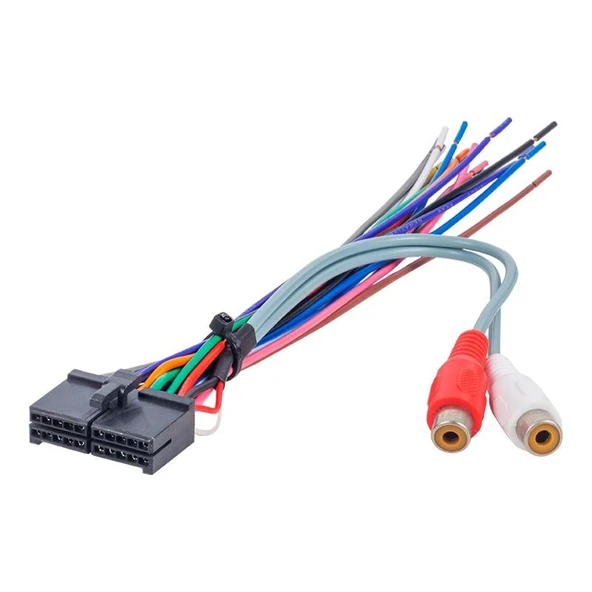 Powermaster PM-6085 20 Pin Rca'lı Oto Soket Ara Kablo ürün görseli 1