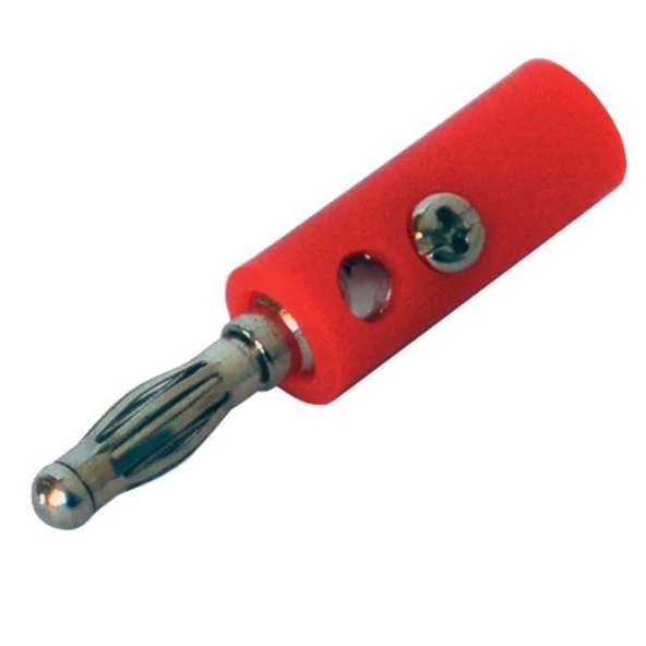 Powermaster IC-238A Kırmızı Banan Jack Fiş CX-03 ürün görseli 1