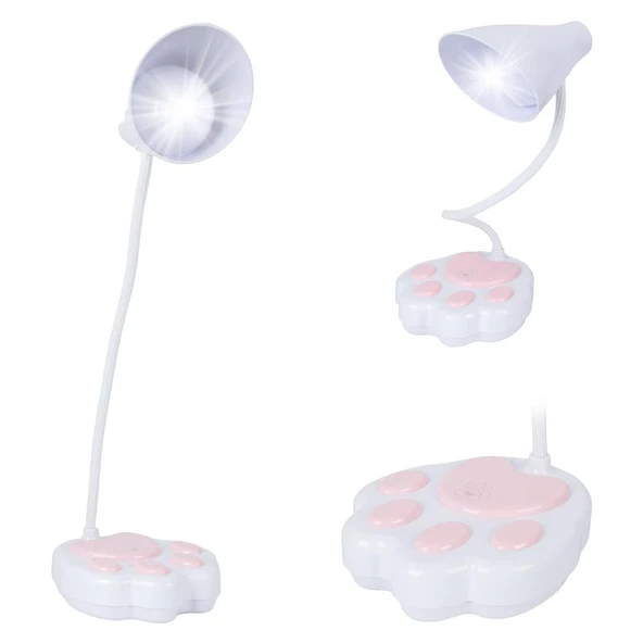 Powermaster JF-1623 20 LED'li 2.5 Watt Şarjlı Esnek Masa Lambası (OM-114) - Dokunmatik Ve USB Şarjlı ürün görseli 1