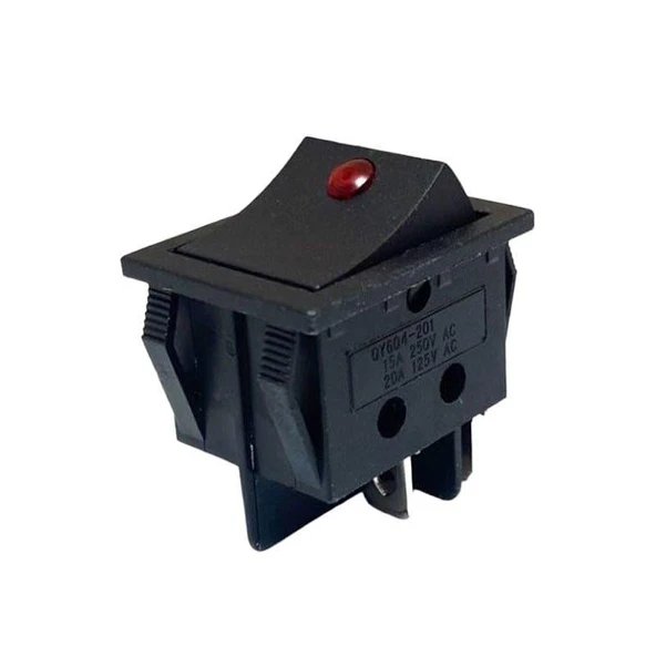 IC-104D 220 Volt Geniş Nokta Işıklı On-Off  Anahtar ürün görseli 1