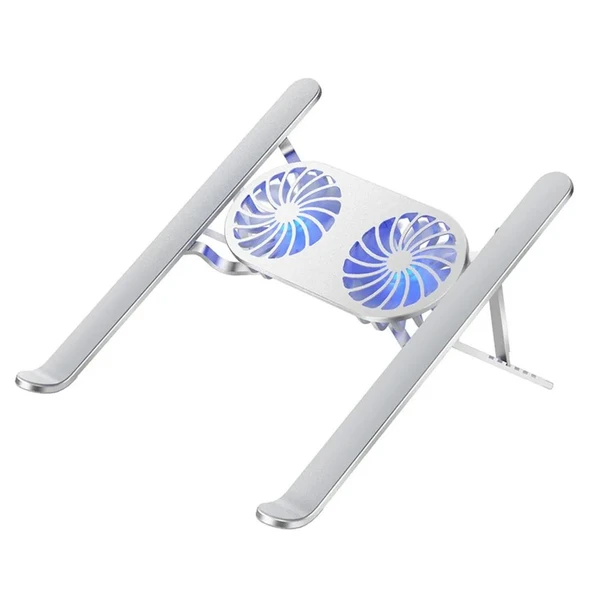 Powermaster PM-24572 Çift Fan Taşınabilir Notebook Laptop Soğutucu Stand ürün görseli 1