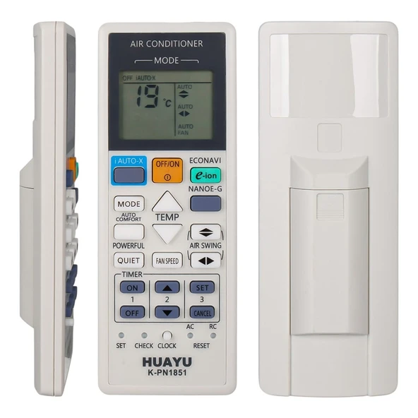 Huayu K-PN1851 Universal AC Panasonic Klima Kumandası ürün görseli 1
