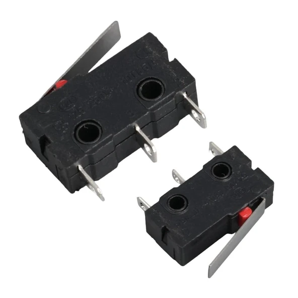 IC-163-2 / KW4-Z1F Micro Switch Lehim Bacak Paletsiz 5A/250Vac ürün görseli 1