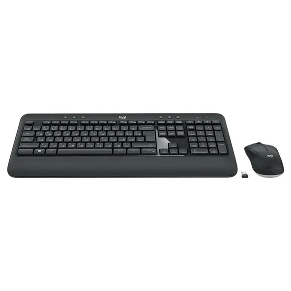 Logitech MK540 Siyah Kablosuz Klavye Mouse Set - Resim 2