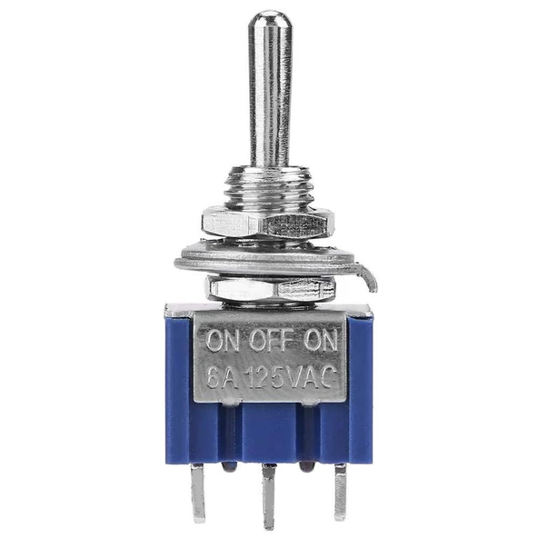 IC-140 On-Off-Onø6mm MTS-103 3P Toggle Switch - Resim 5