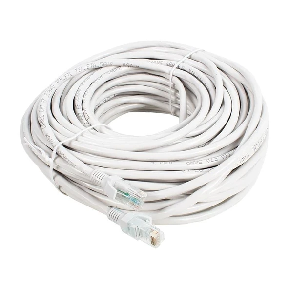 Powermaster PM-1833 Cat6 20 Metre RJ45 Patch Network Ethernet İnternet Kablosu ürün görseli 1