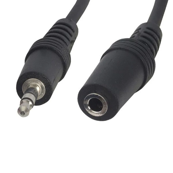 Powermaster 3.5 Mm Stereo Erkek/Dişi 3 Metre Aux Uzatma Kablosu ürün görseli 1