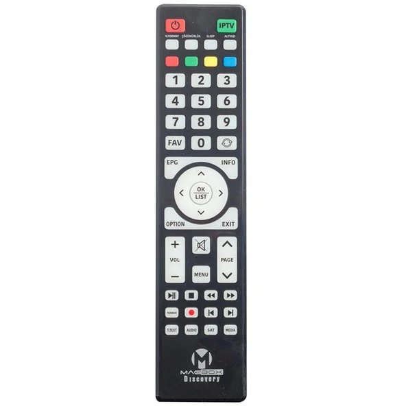 Magbox Discovery IP TV Uydu Kumandası ürün görseli 1