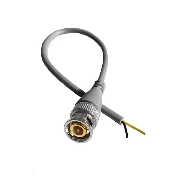 Powermaster PM-17447 BNC Erkek Fişli 18 CM Hazır Gold DVR Kamera Kablo ürün görseli 1