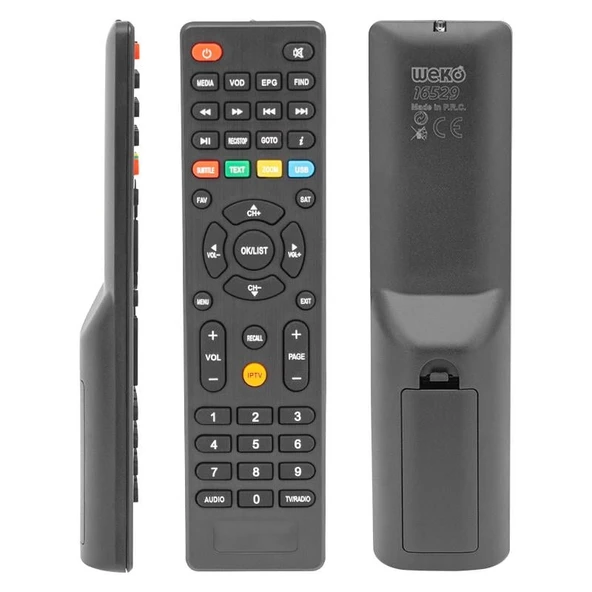 Hitech Vipbox 7S- Supermax - Next IP TV  Uydu Alıcı Kumandası ürün görseli 1