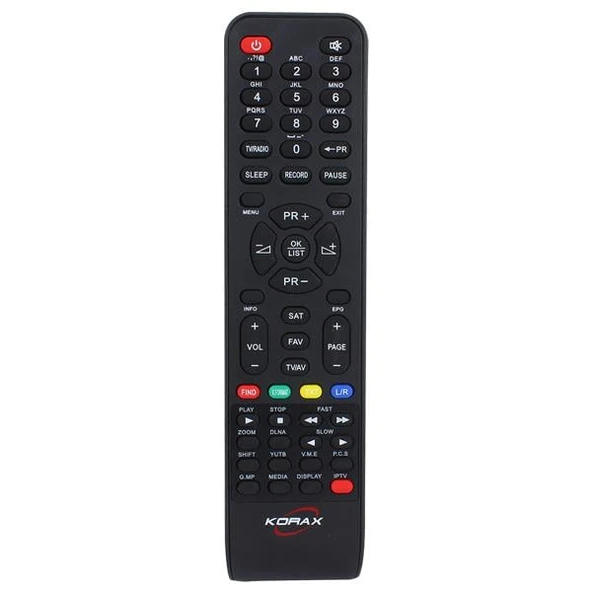 Korax Vipbox HD Uydu Kumandası ürün görseli 1