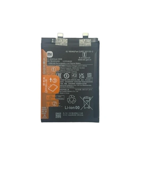 Xiaomi Redmi Note 11 Pro 5G Uyumlu Batarya BN5E ürün görseli 1