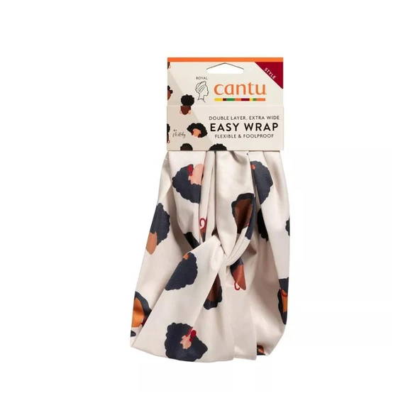 Cantu Easy Wrap Saç Bandanası - Kaymaz ve Esnek Saç Bonesi ürün görseli 1
