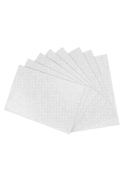 50x70 Keçe Tabaka Beyaz 10'lu Paket - Resim 2